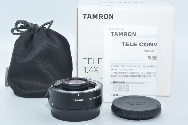 【極上品】 TAMRON TELE CONVERTER 1.4x キヤノン用 TC-X14　＃9212