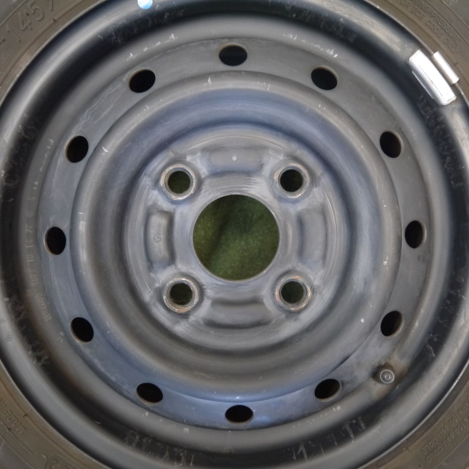 キレイ！22年☆日産 クリッパー 純正 スチール 145/80R12 80/78N 
