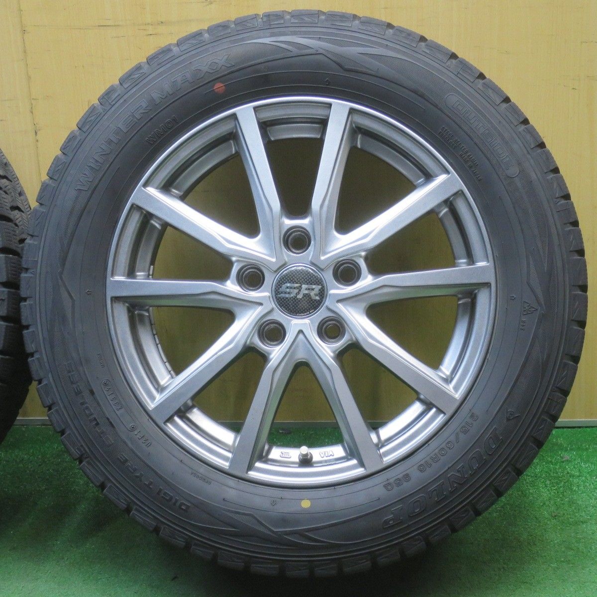 haru215/60R16ダンロップウインターマックスWM0221年製4本 DUNLOP