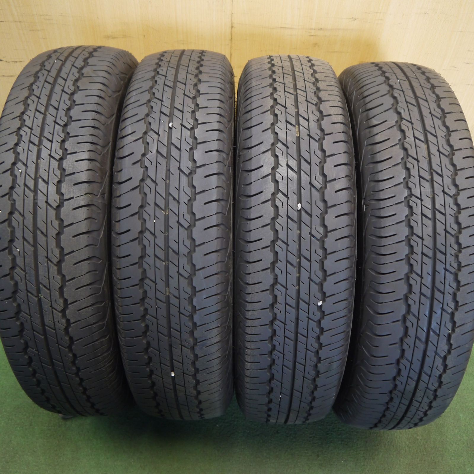 新車外し！25年195/80R15 ダンロップ AT20 グラントレック タイヤ 15 