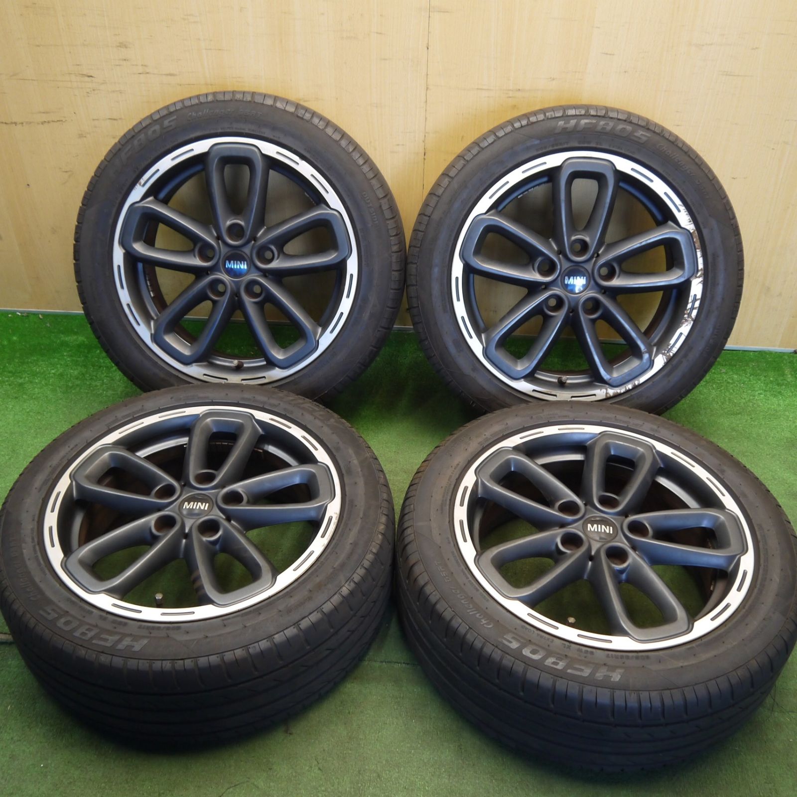 4本価格★MINI ミニ クロスオーバー 純正 205/55R17 ハイフライ HF805 17インチ PCD120/5H★6051809Hノ