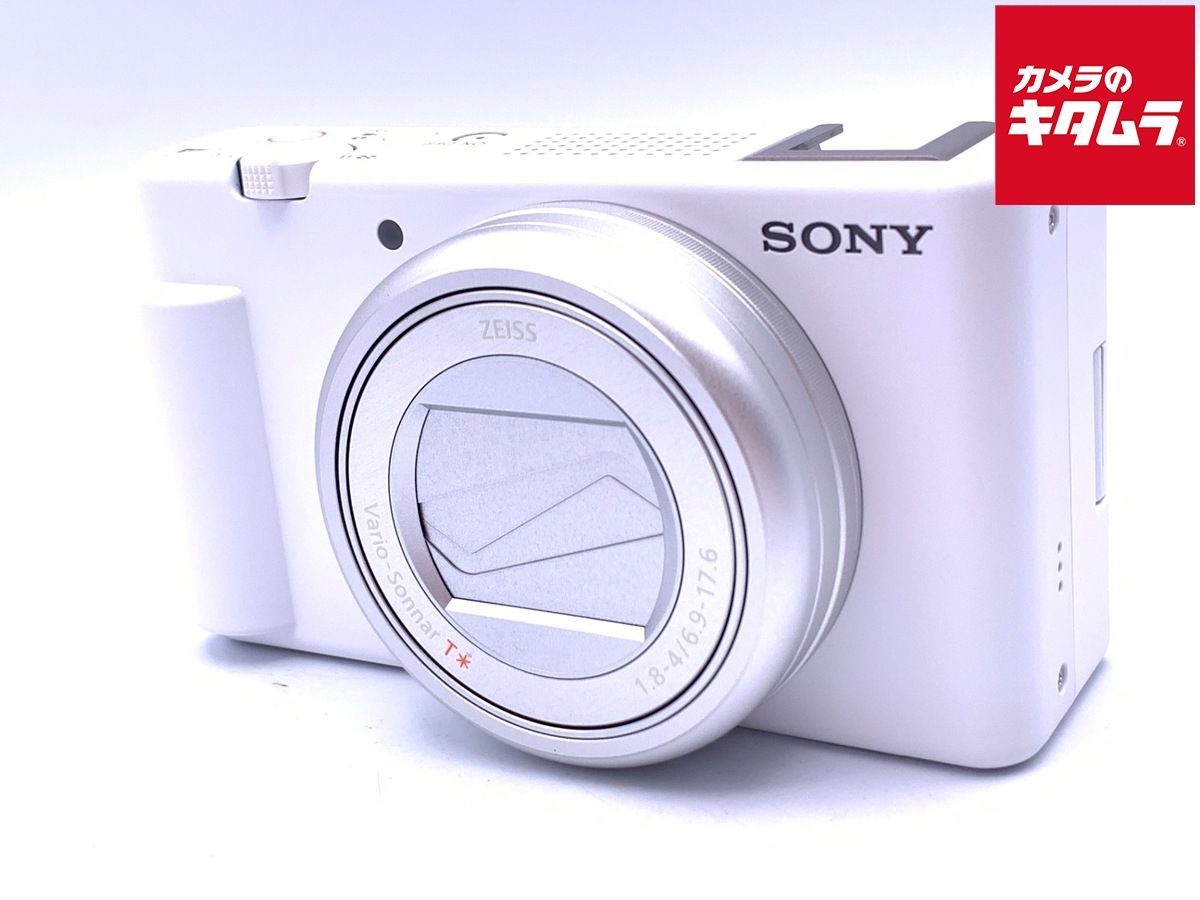 【中古】 【美品】 ソニー VLOGCAM ZV-1M2 W ホワイト