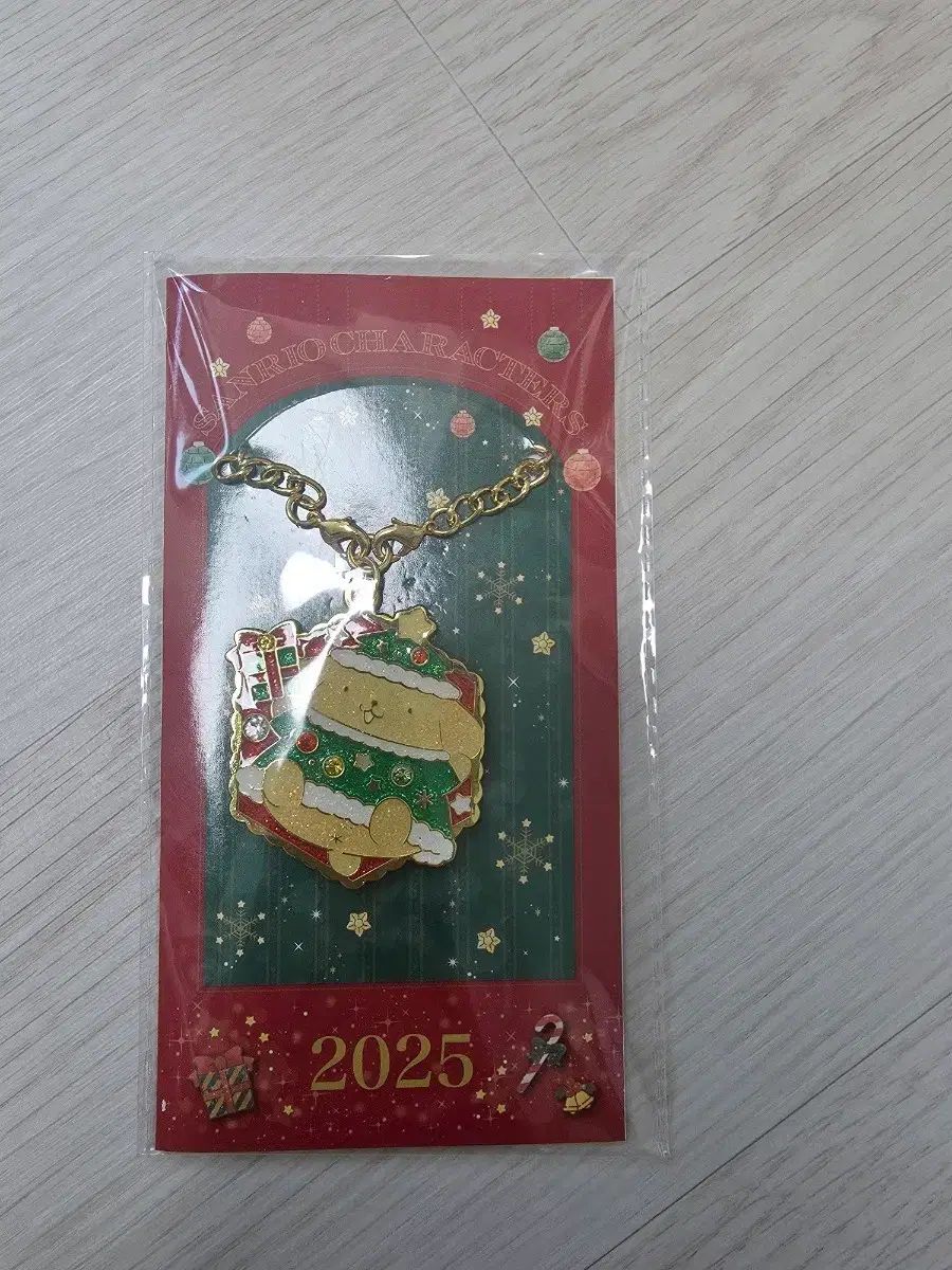 サンリオ 2025年 クリスマス ポムポムプリン キーホルダー