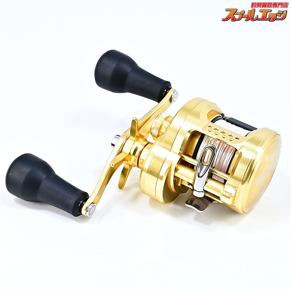 【シマノ】 23カルカッタコンクエストMD 300XG 51mmロングハンドル&丸