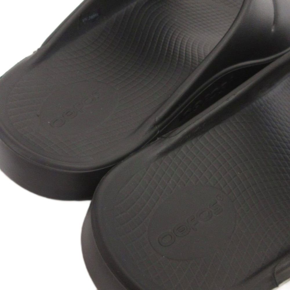 ウーフォス OOFOS タグ付き リカバリーサンダル OOahh BK 黒 ブラック
