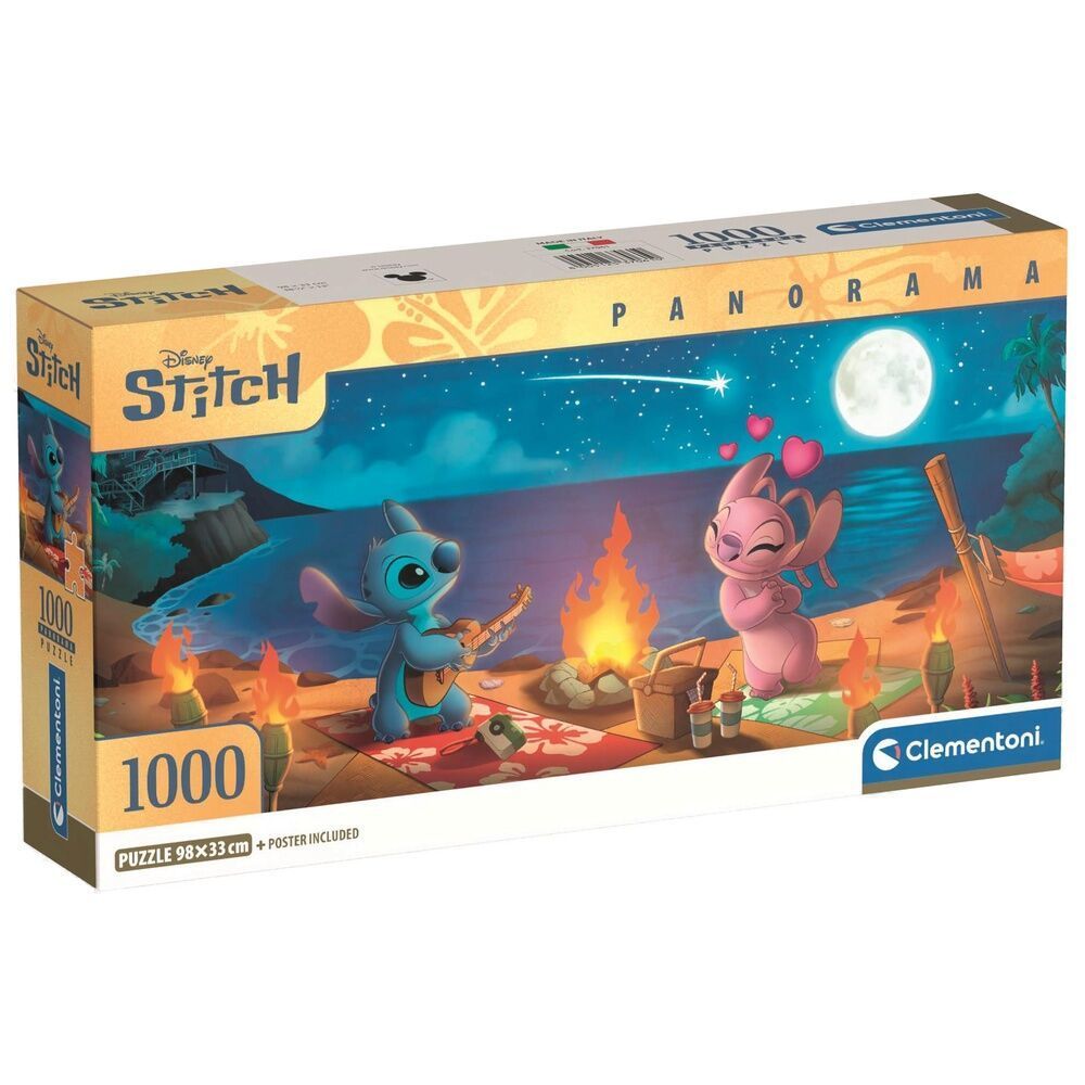 ディズニー DISNEY リロ＆スティッチ ジグソーパズル パズル パノラマ 