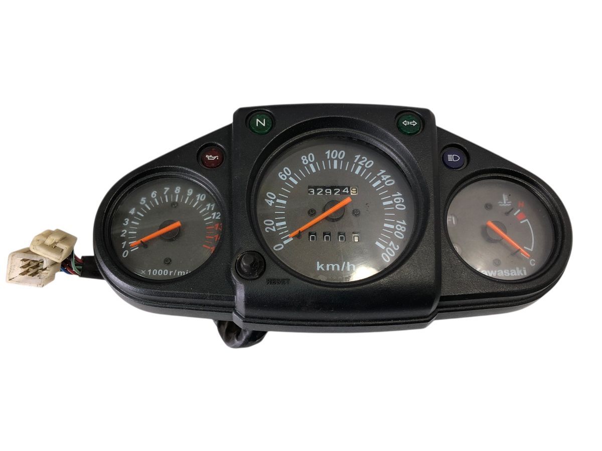 ニンジャ250 ex250l 純正スピードメーター Ninja250R EX250K 純正 メーター 50852㎞ メーター Ninja250R EX250K