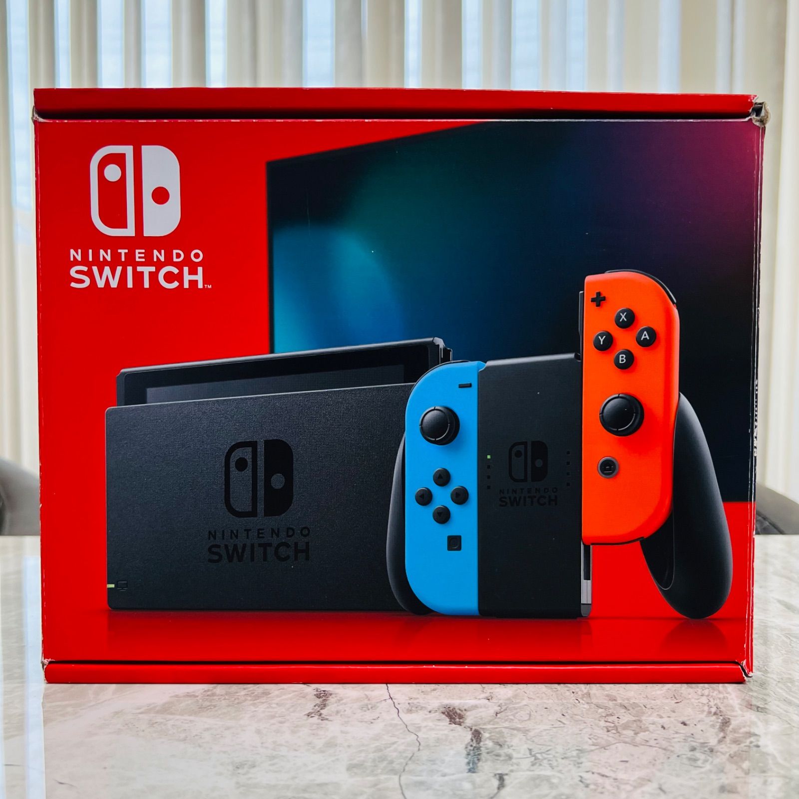 完動品】Nintendo Switch スイッチ 本体 バッテリー強化版 2023年製 箱