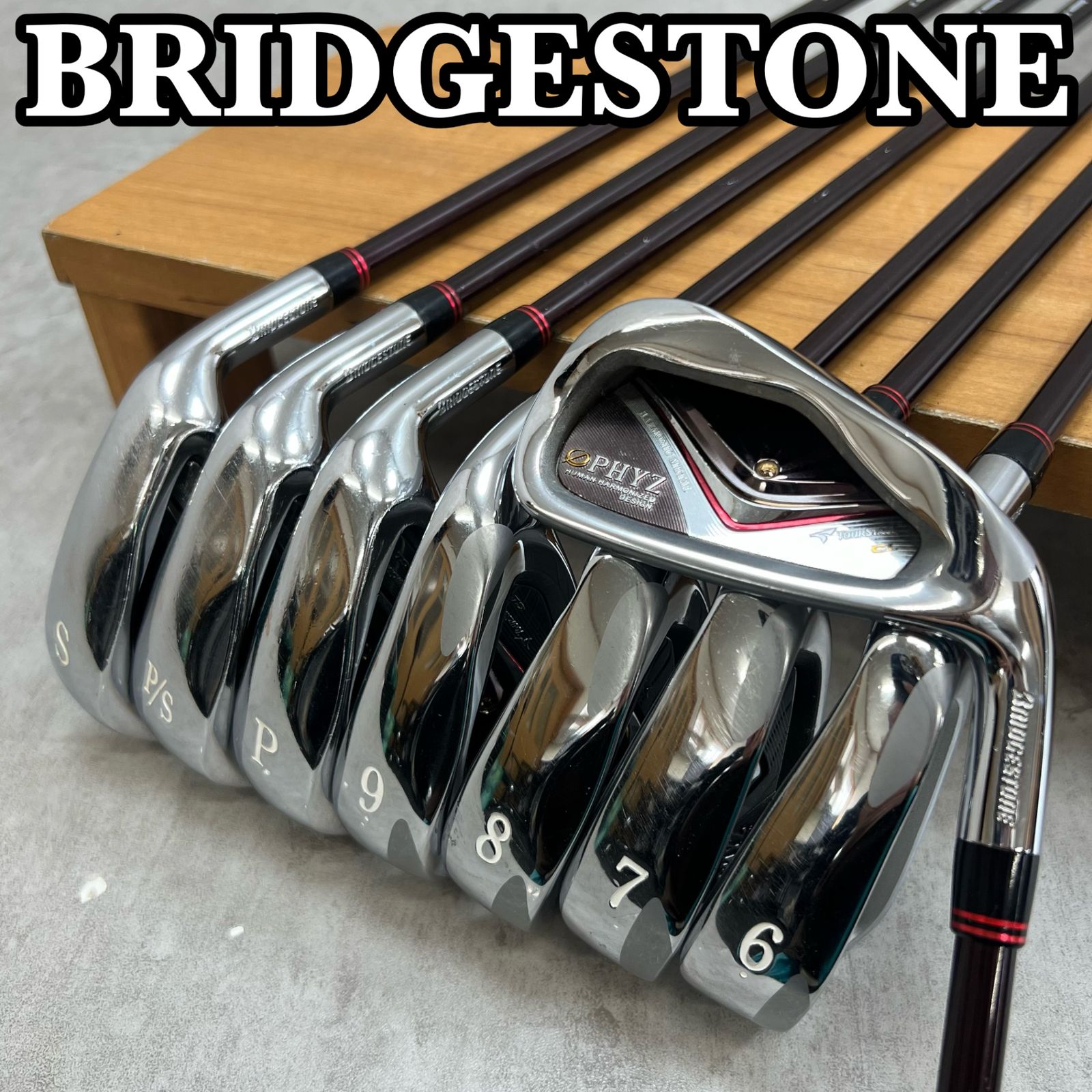ブリヂストン ファイズ CL レディースゴルフ アイアンセット 8本 右利き用 カーボン R BRIDGESTONE PHYZ