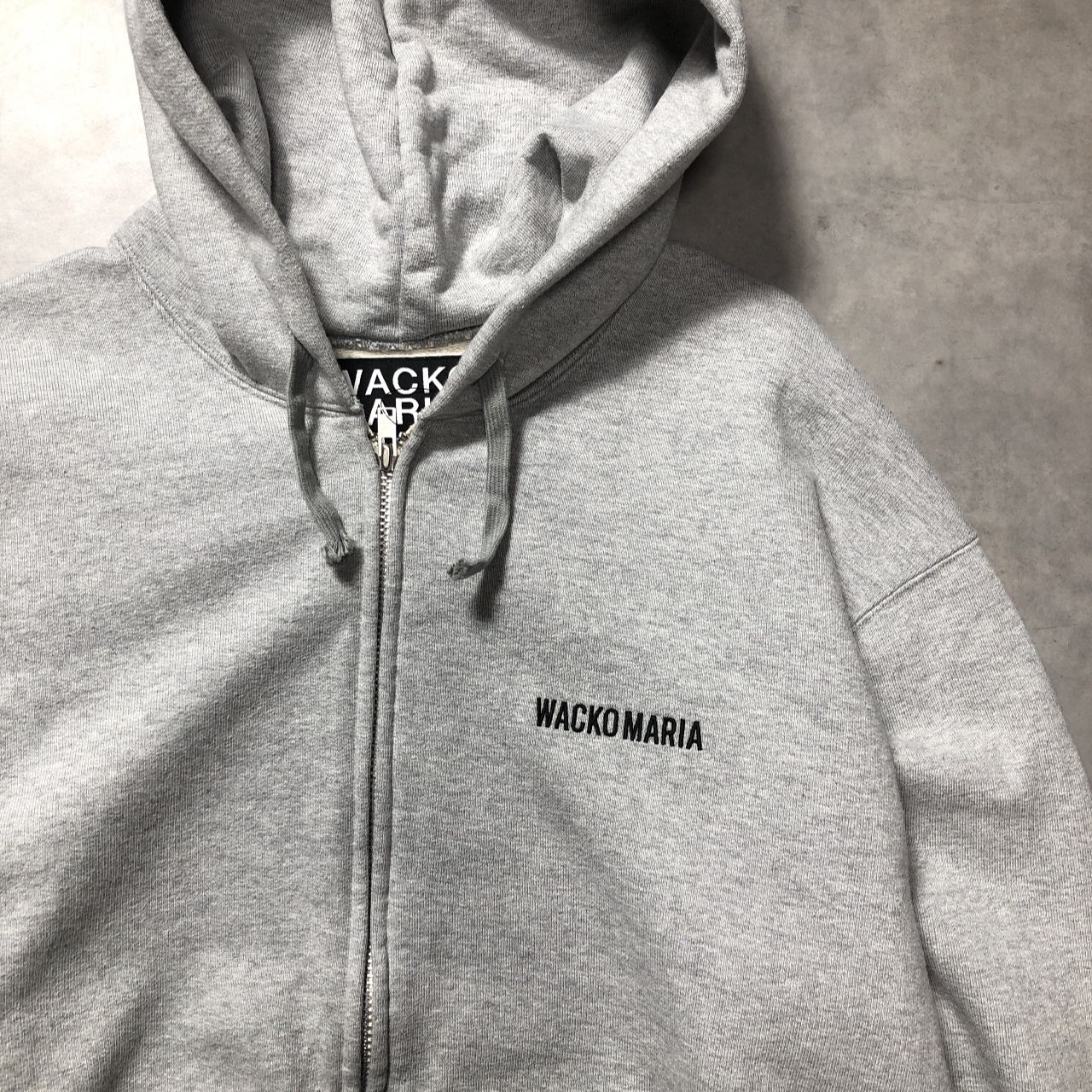 GQ5589◇WACKO MARIA：24ss HEAVY WEIGHT FULL ZIP HOODED SWEAT SHIRT 