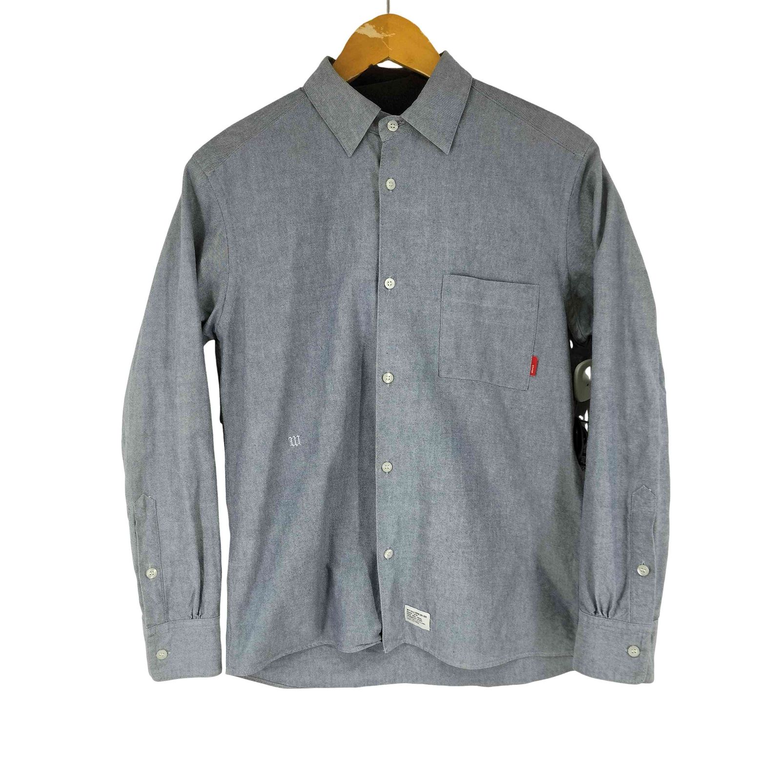 ダブルタップス WTAPS 12SS L/S コットンシャツ メンズ import：M
