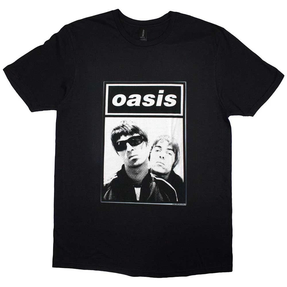 oasis オアシス Noel & Liam Boxed Photo 半袖フォトプリントTシャツ