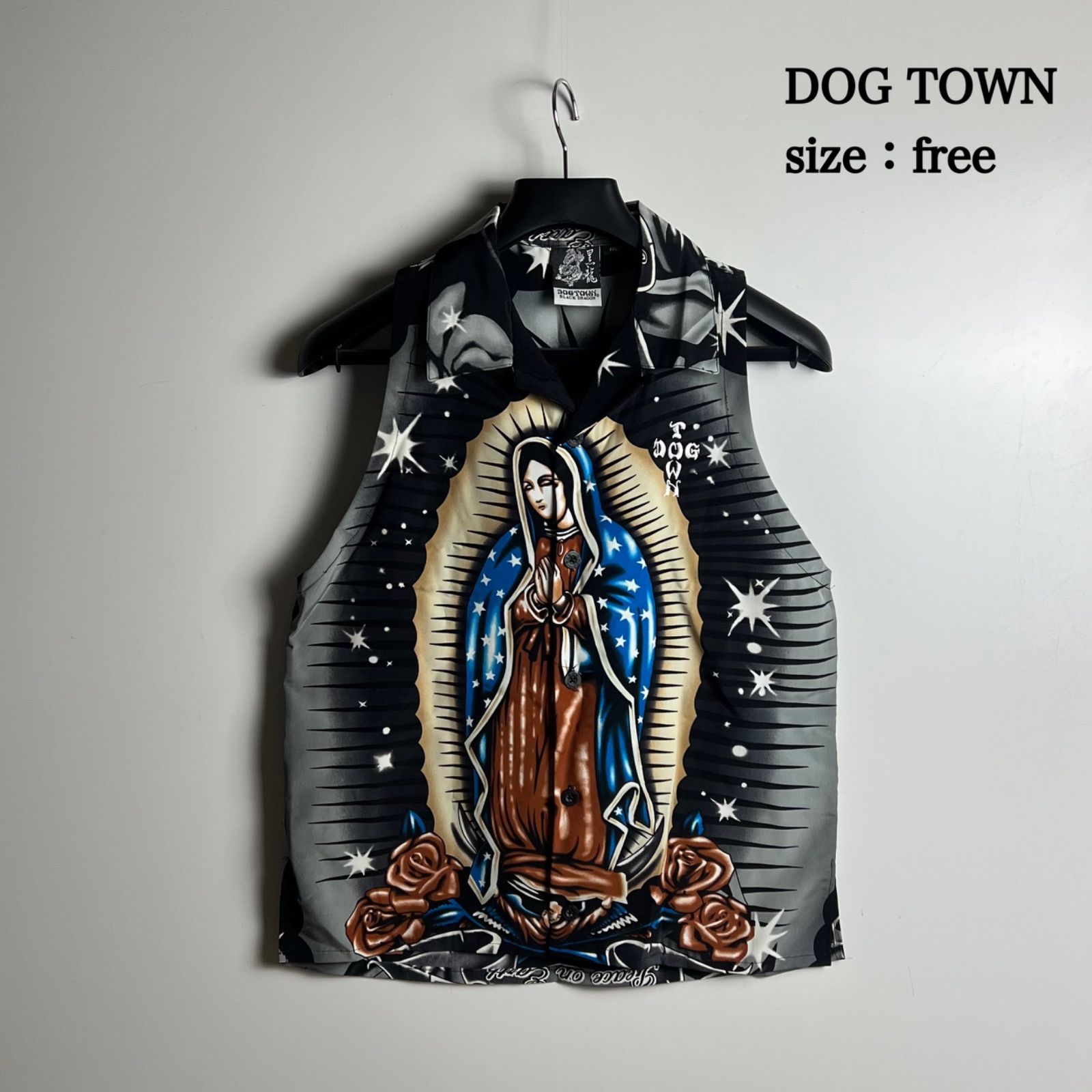 DOG TOWN 00s y2k MARIA NS shirts FREE ドックタウン 黒龍 マリア