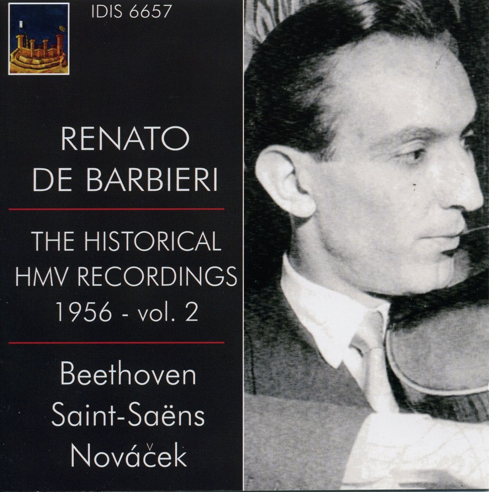 【CD】デ・バルビエーリ 第2集 (Renato De Barbieri : The Historical HMV Recordings 1956 - vol.2 / Beethoven , Saint - Saens , Novacek) [輸入