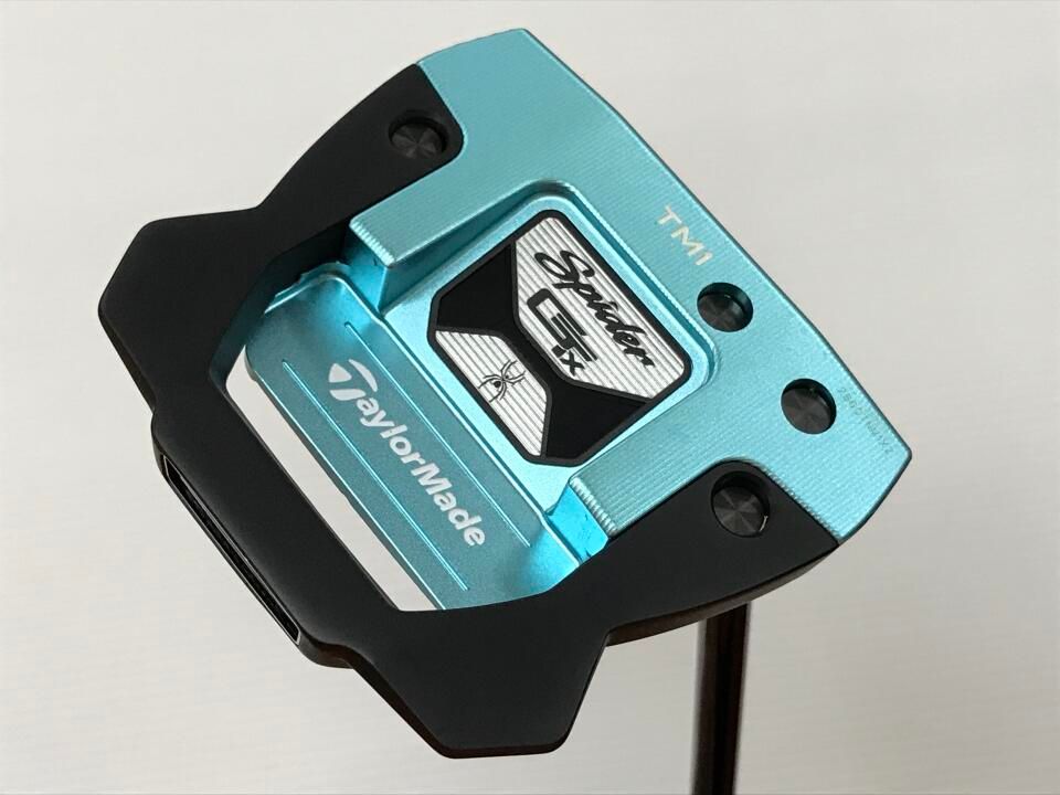 テーラーメイド　Spider GTx ICE BLUE TRUSS TM1　パター　中古【最短即日発送】