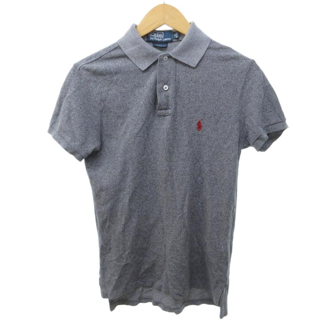 ラルフローレン RALPH LAUREN CUSTOM FIT ポロシャツ 半袖 ロゴ刺繡