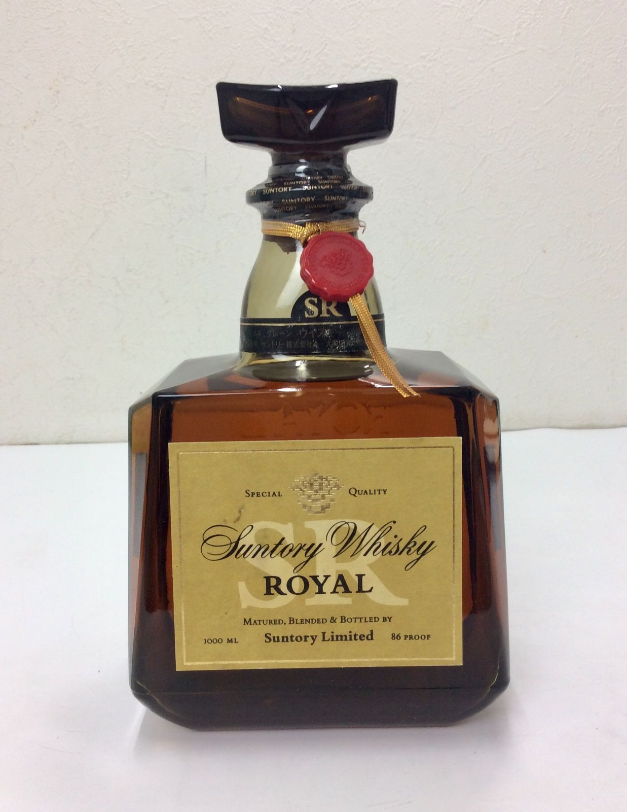 未開栓/古酒】SUNTORY WHISKY ROYAL サントリー ローヤル SR 山崎15年