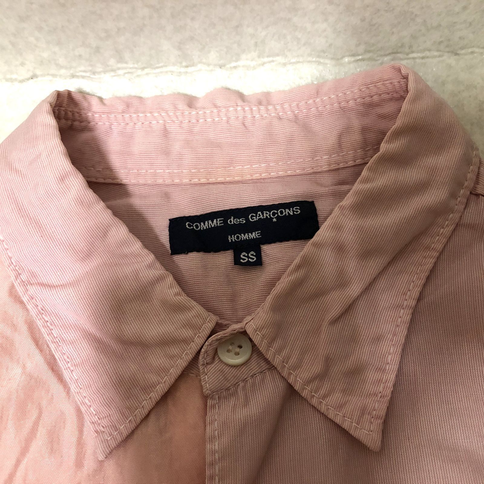 D314COMME des GARCONS コムデギャルソン 切り替えシャツ SSサイズ 