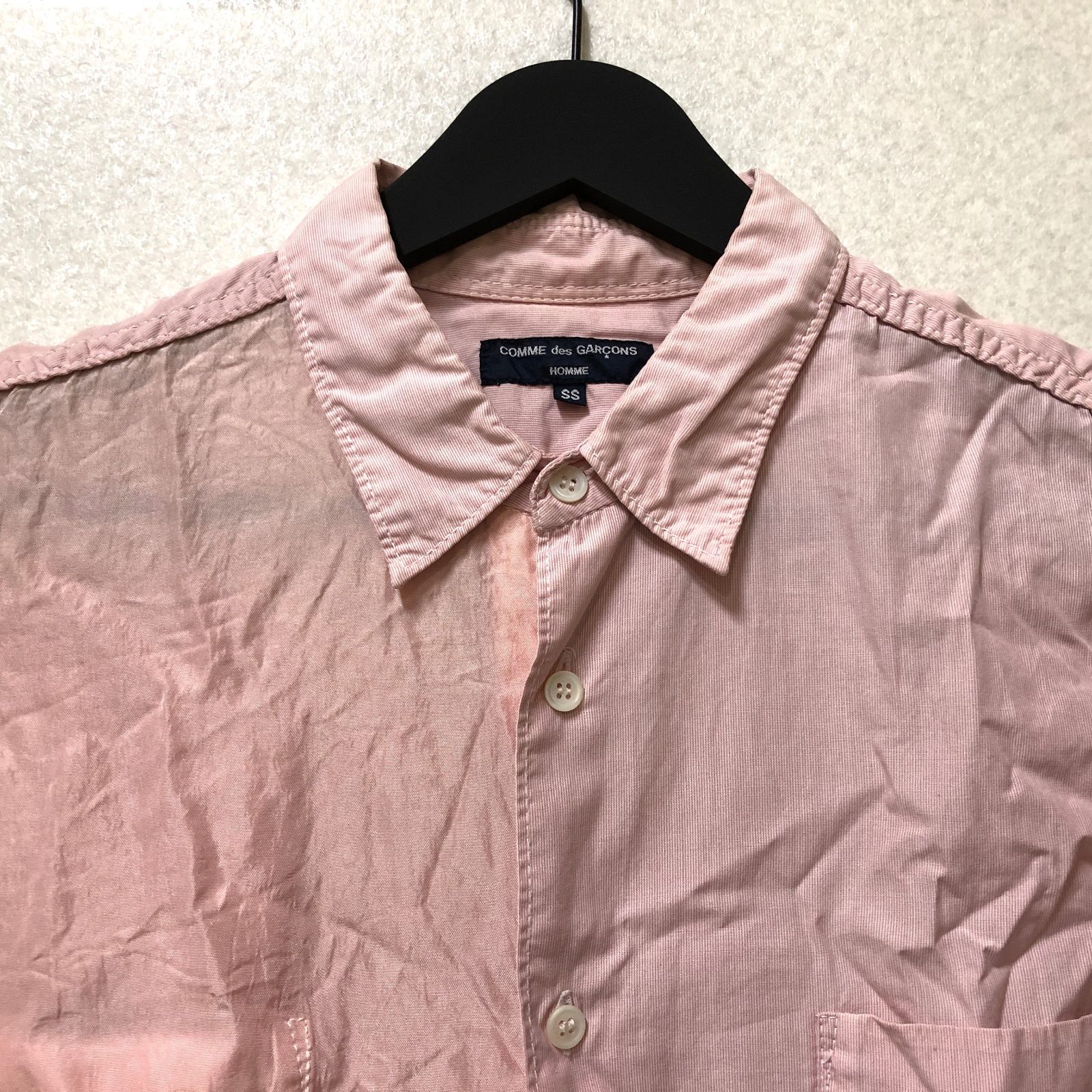D314COMME des GARCONS コムデギャルソン 切り替えシャツ SSサイズ