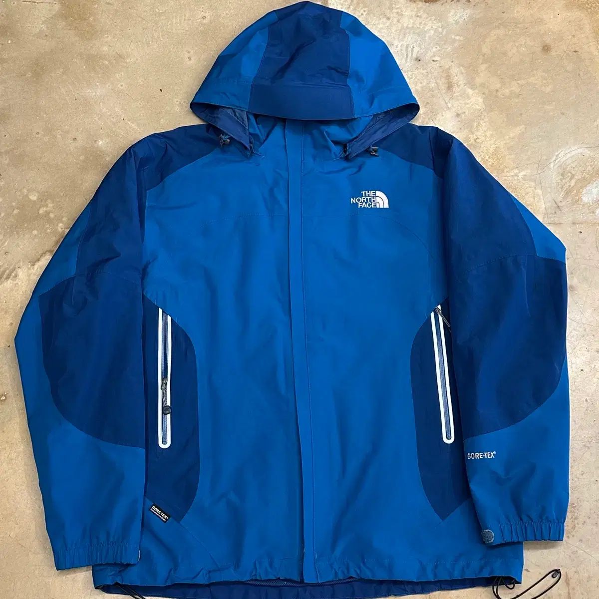 THE NORTH FACE ゴアテックス ブルー ウィンドブレーカー 100