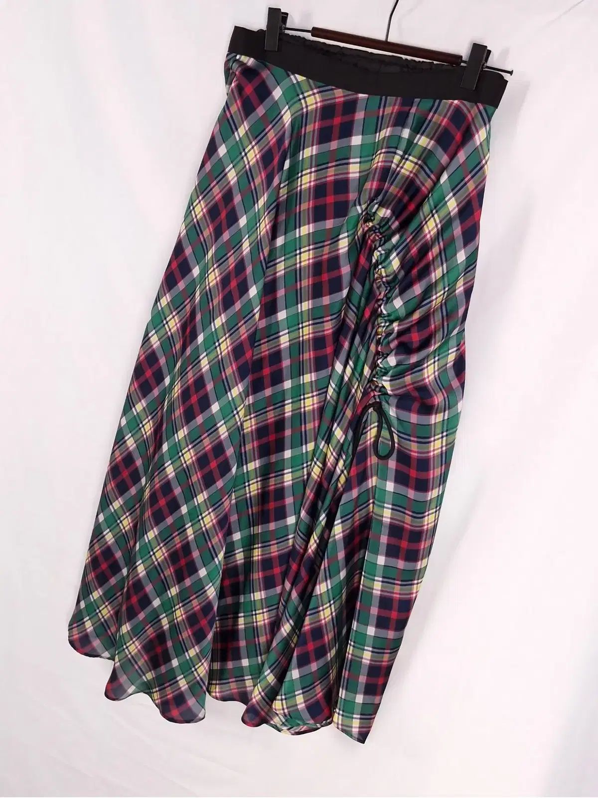 Sacai サカイ アシンメトリー CHECK スカート 64-84 (2)_A219 - メルカリ