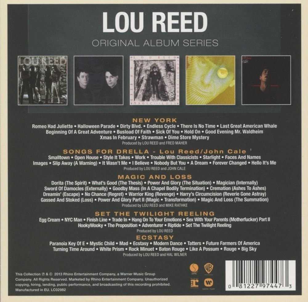 【CD】Lou Reed (Original Album Series)