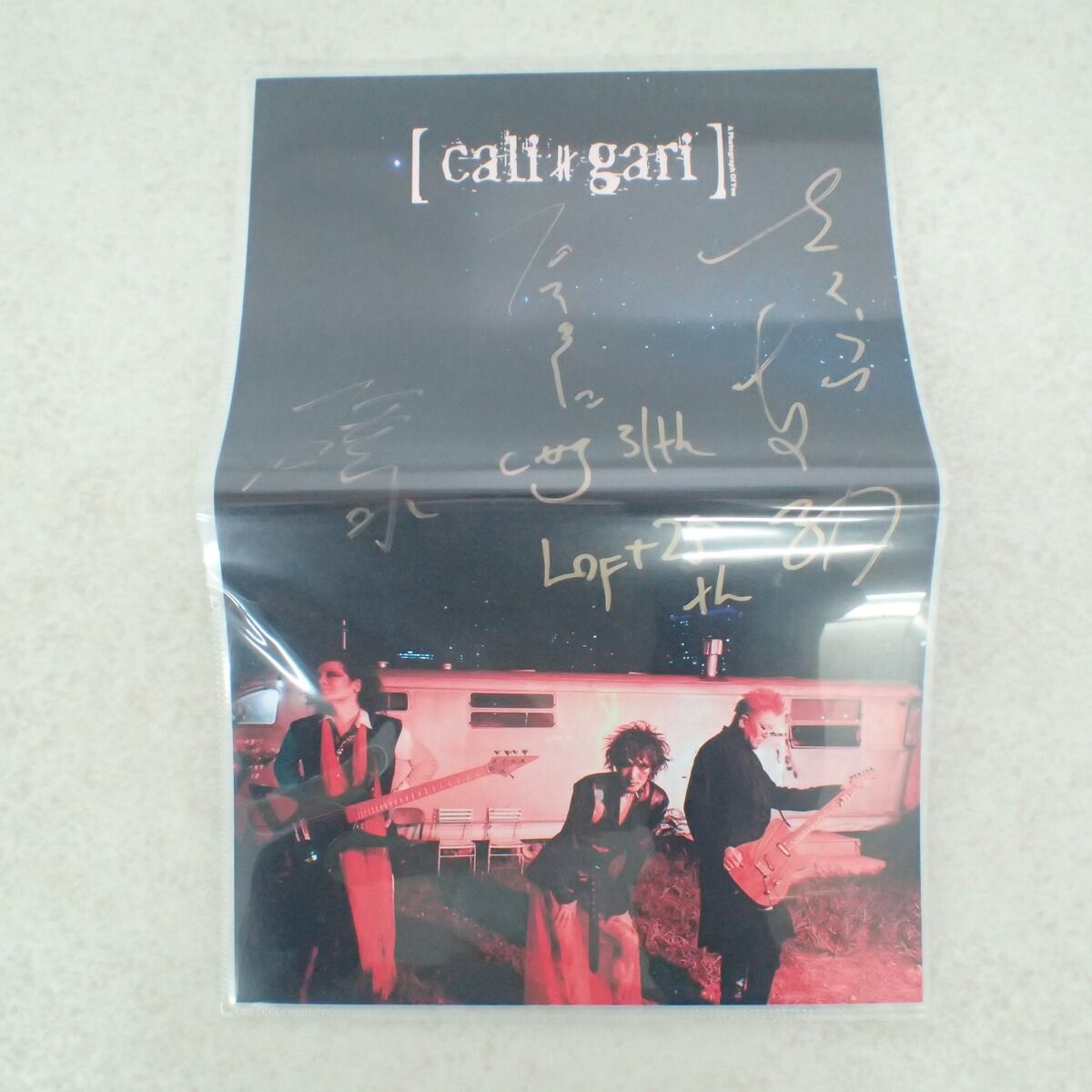 cali≠gari サイン入りグッズ 3点セット【IO - メルカリ