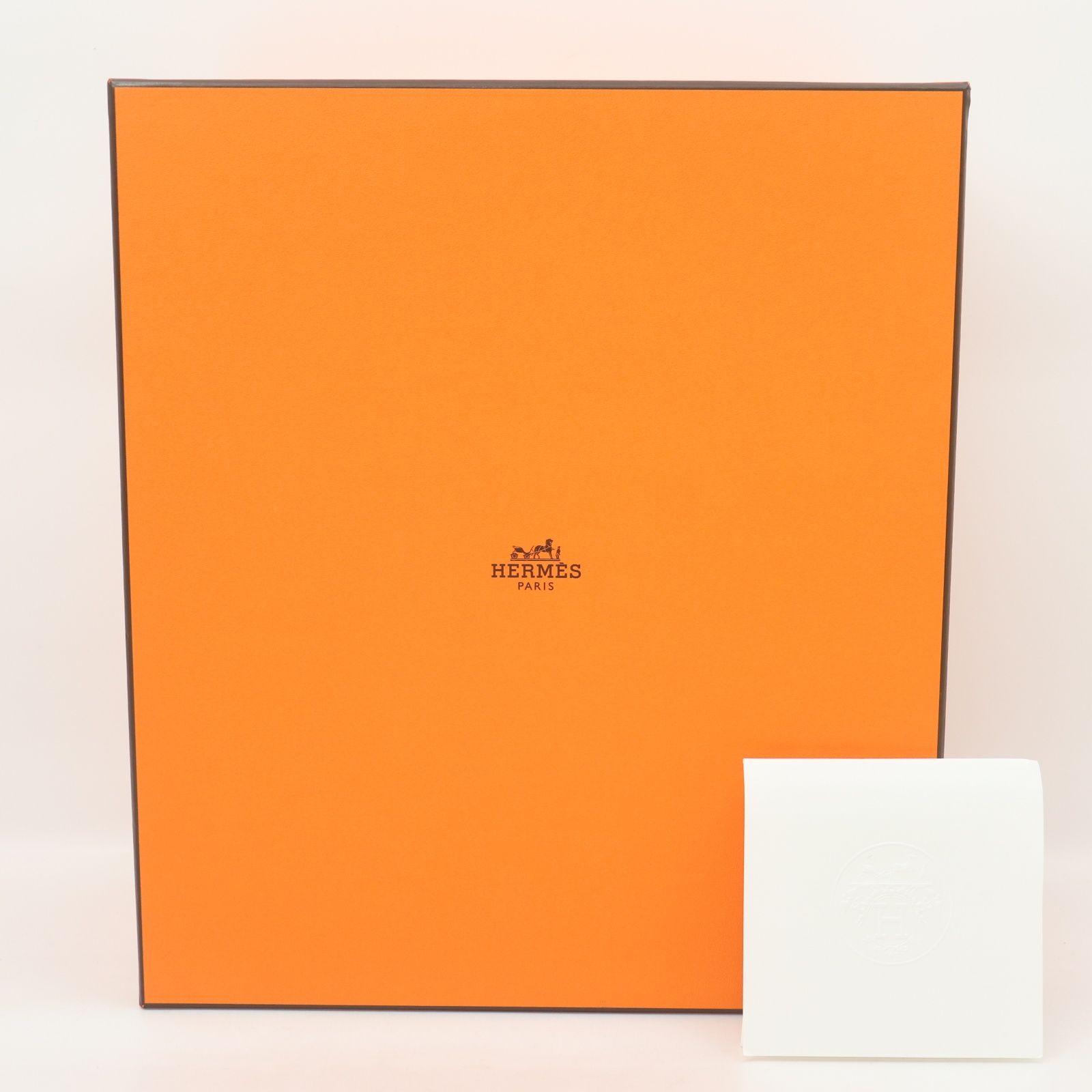 HERMES 空箱　バーキン25 ギフト箱 1497 オレンジ ITJI2RXQNXEE HERMES エルメス バーキン25 箱 1497□ 空き箱 ボックス