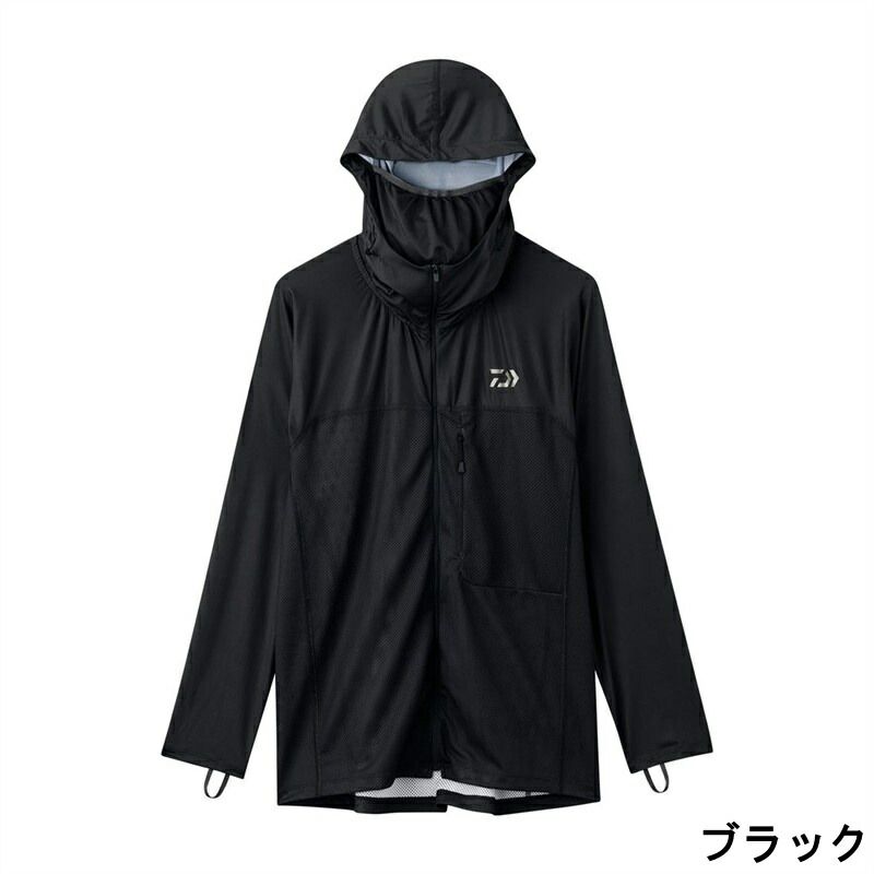 ダイワ ウェア DE-8526 アイスドライ サンブロックジャケット XL ブラック