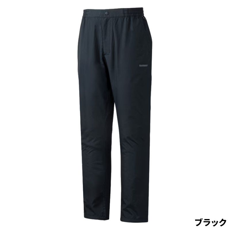シマノ ウェア バリアパンツ 2XL ブラック WP-080Z