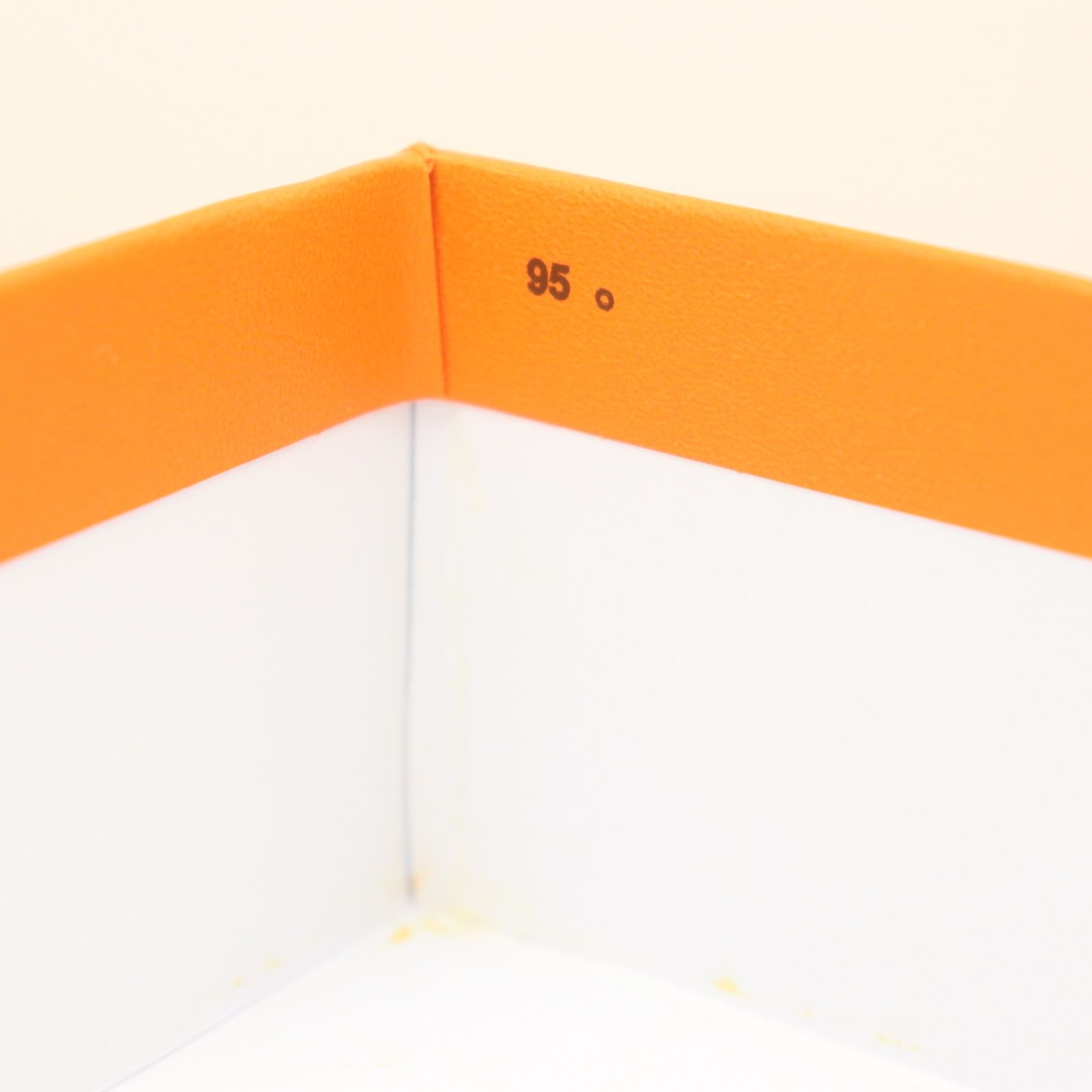 ITQAHRM9BNH8 HERMES エルメス ガーデンパーティ 95 空箱 オレンジ