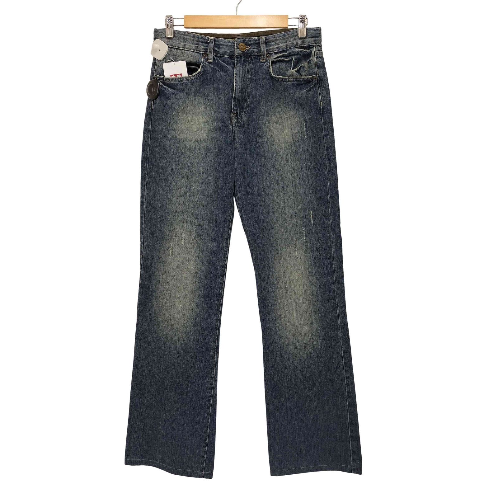 アルマーニコレツィオーニ ARMANI COLLEZIONI 爪ダメージ加工デニムブーツカットパンツ メンズ US：30-31