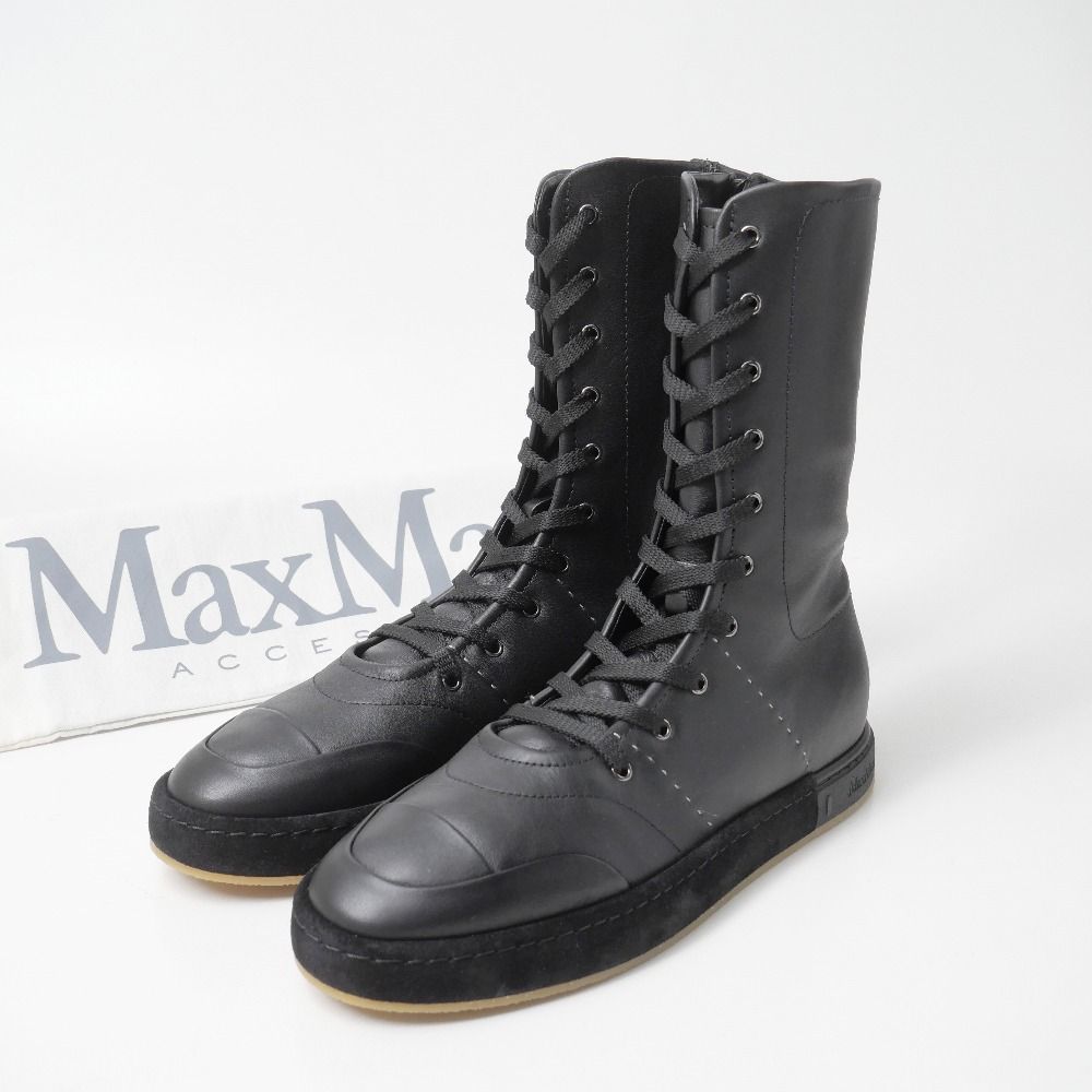 □未使用品□MAX MARA マックスマーラ スニーカー サイズ38 ハイカット