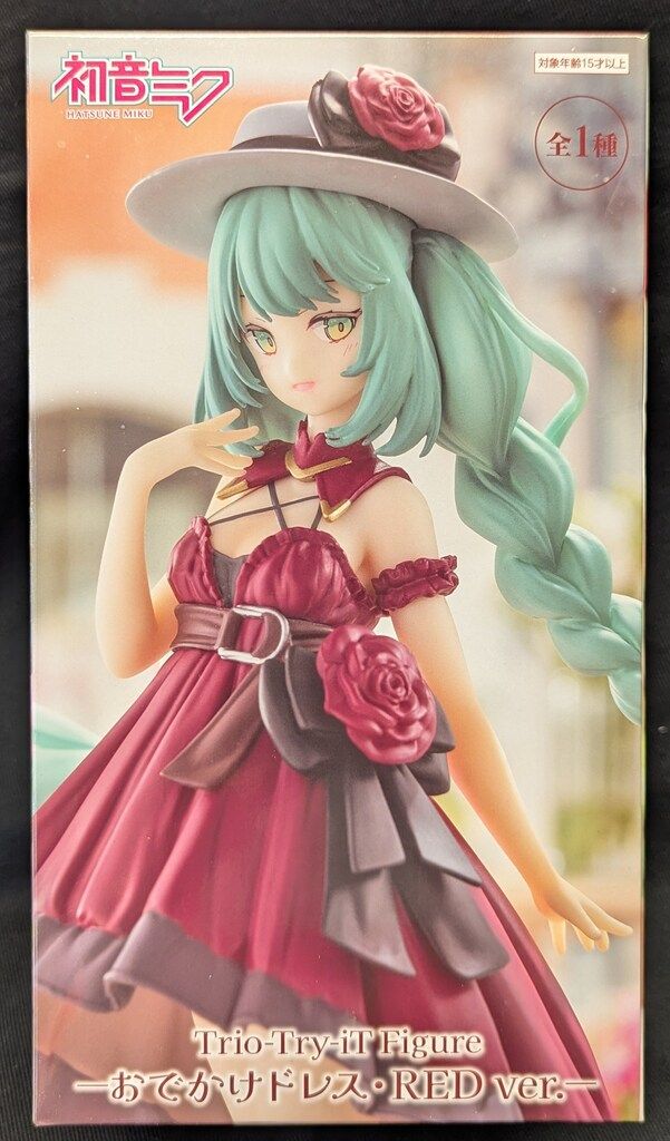 フリュー Trio-Try-iT Figure 初音ミク おでかけドレス RED ver - メルカリ