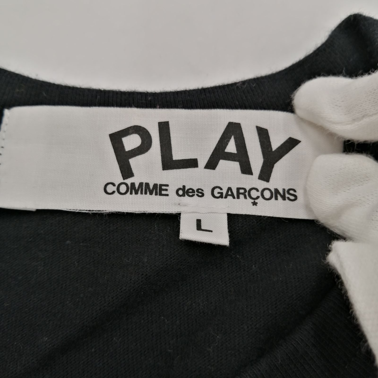 PLAY Comme des Garcons プレイ コムデギャルソン Tシャツ L サイズ 