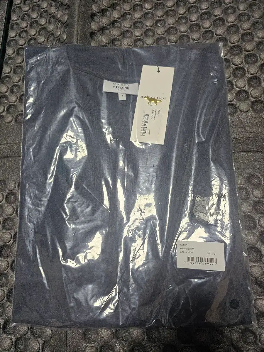 メゾンキツネ Classic ネイビー 半袖Tシャツ L