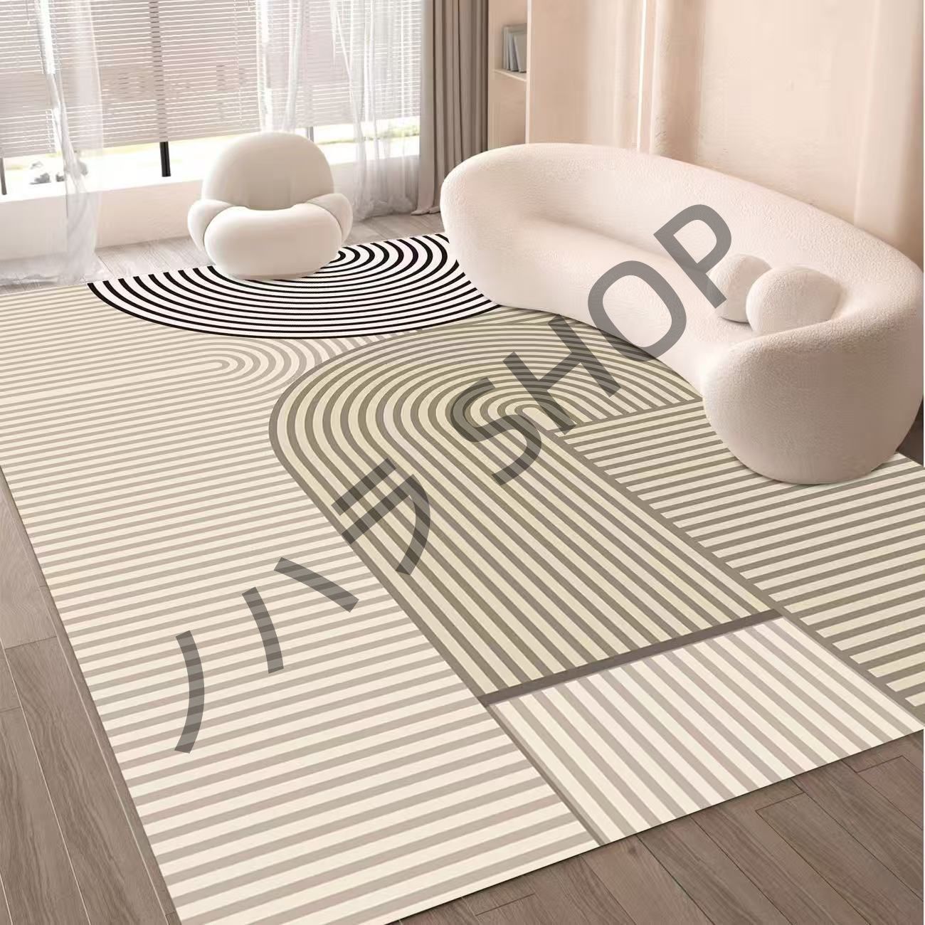 カーペット/滑り止め付き /多機能使用/ラグ マット ベッドルーム リビングルーム 寝室の部屋 /マット/カーペット/200*300cm #D051