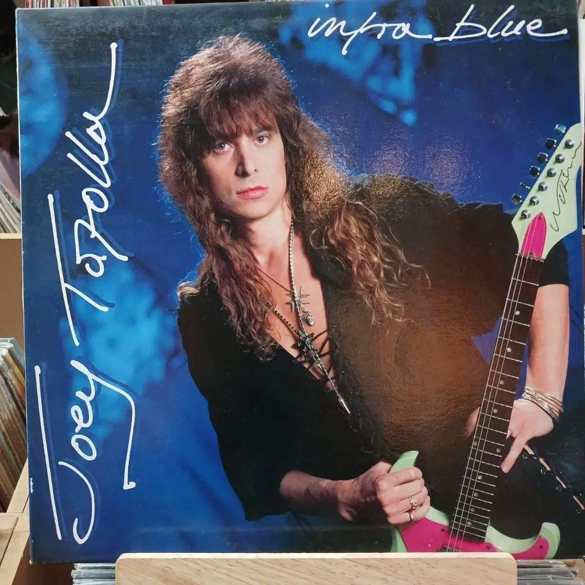 ミント レア ギタリスト ジョイ(JOY) タポラ Infra_Blue LP