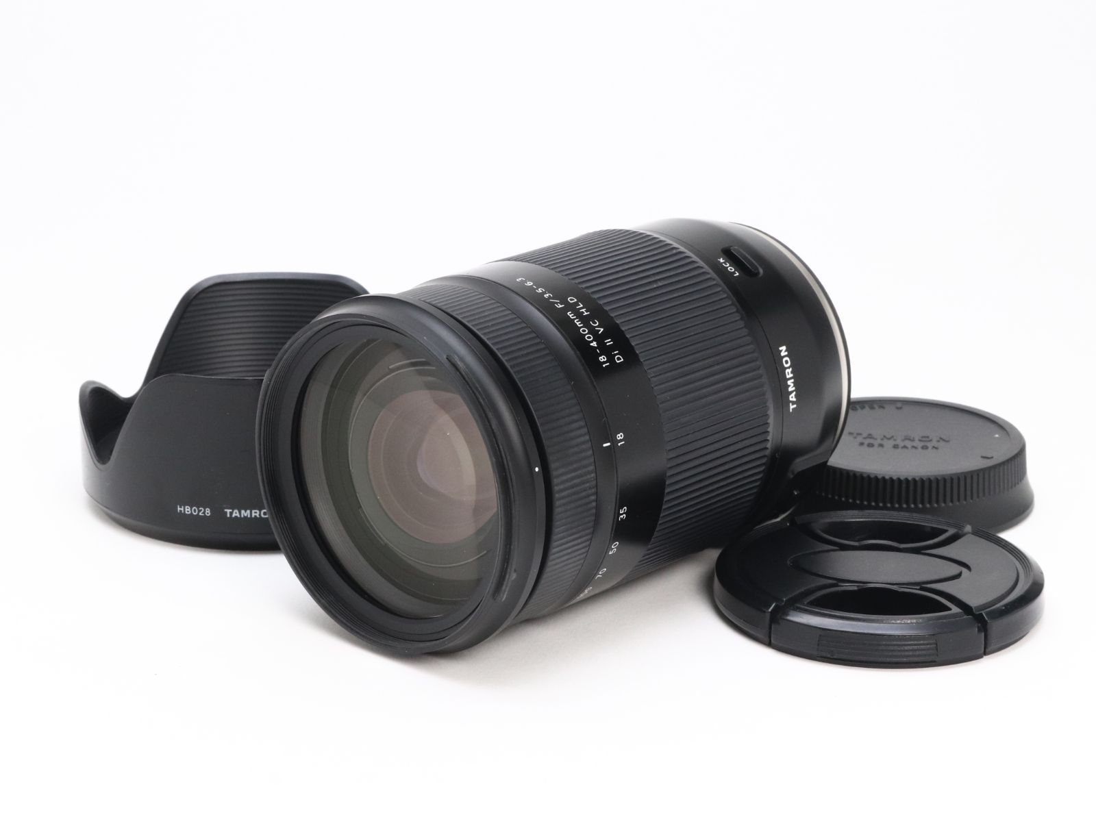 B- (並品) TAMRON タムロン 18-400mm F3.5-6.3 Di II VC HLD B028 キヤノン用 初期不良返品対応 55-225