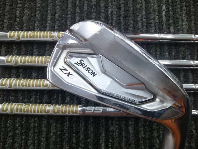 中古 アイアンセット ダンロップ スリクソンZX5 Mk II/Dynamic Gold 95