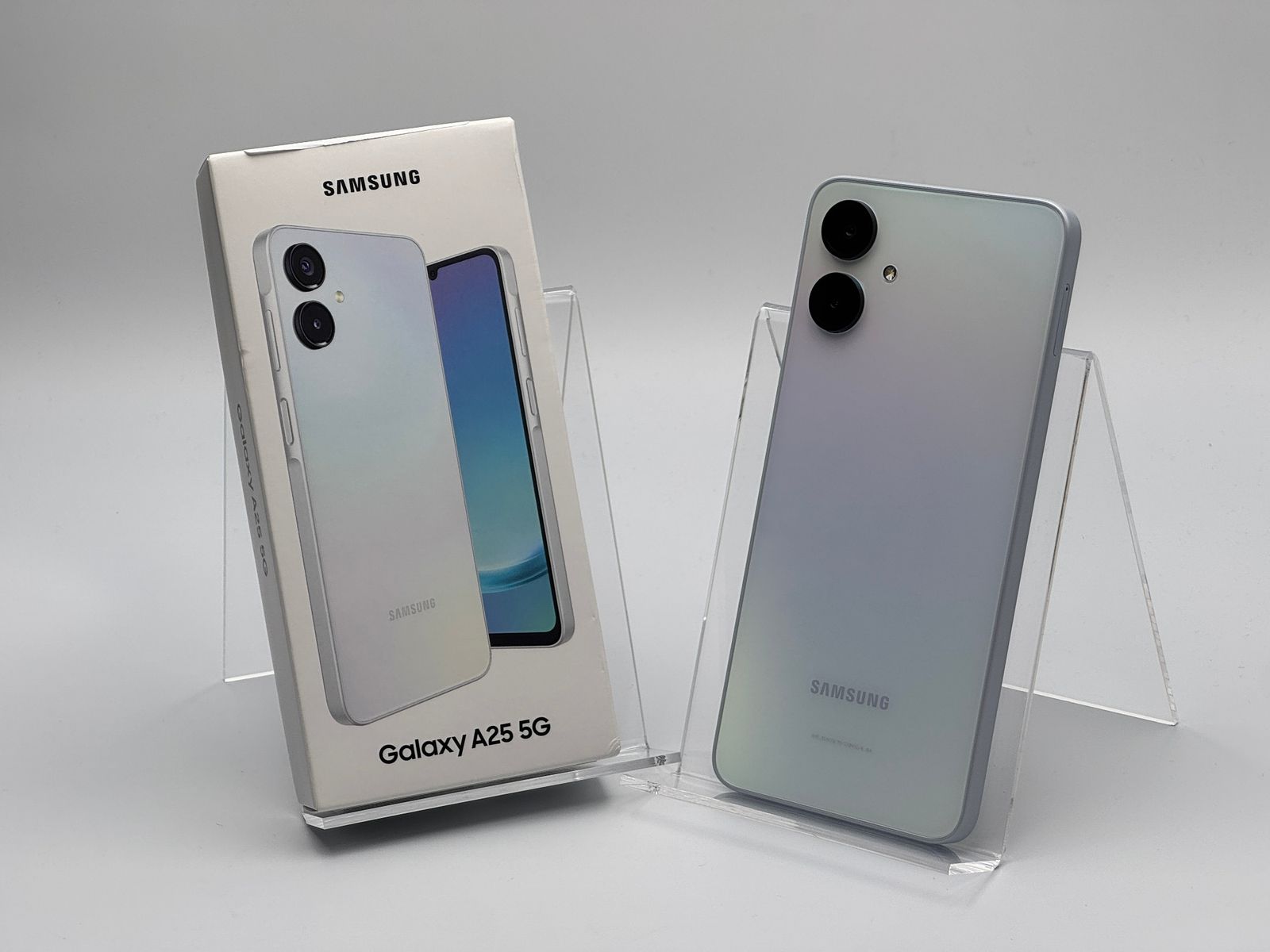 【箱付き中古A】Galaxy A25 5G SC-53F ライトブルー SIMフリー 白ロム