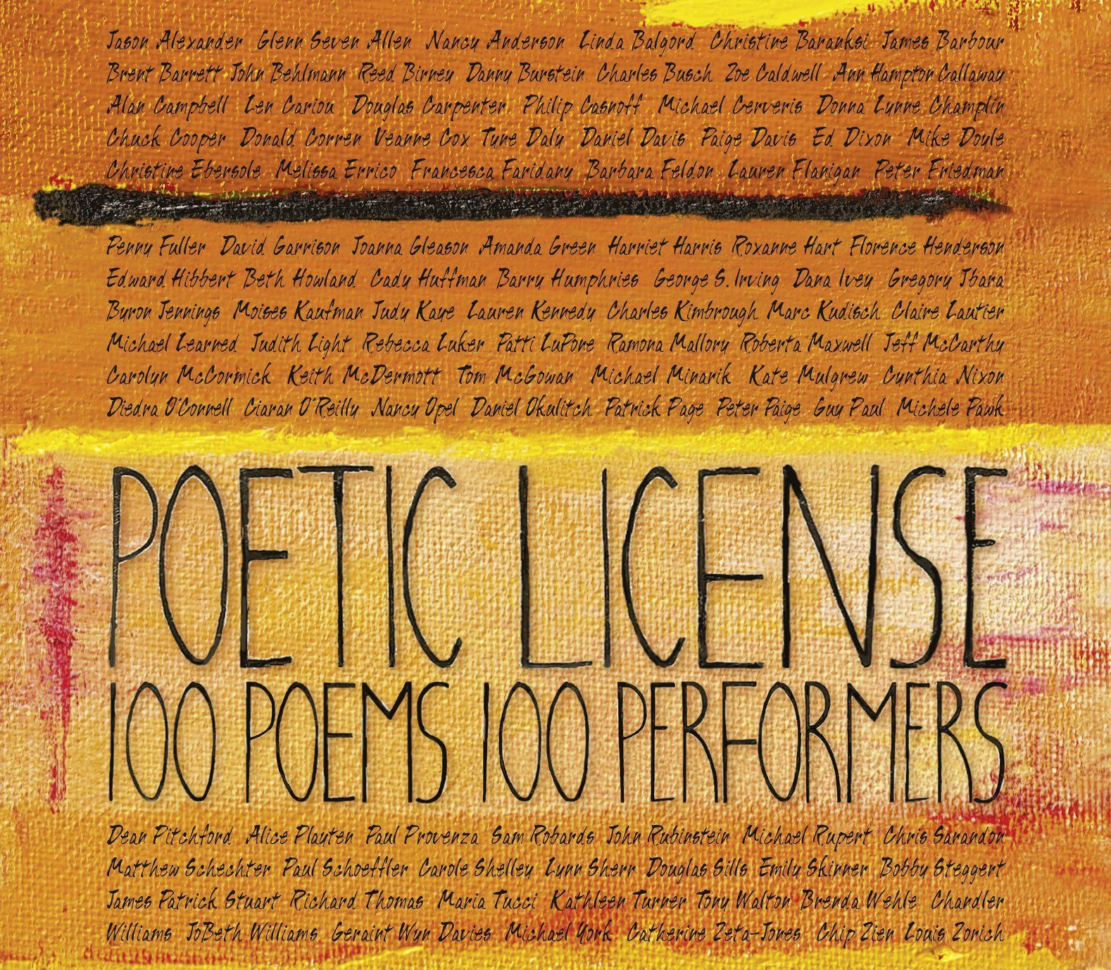 【CD】Poetic License: 100 Poems/100 Performers