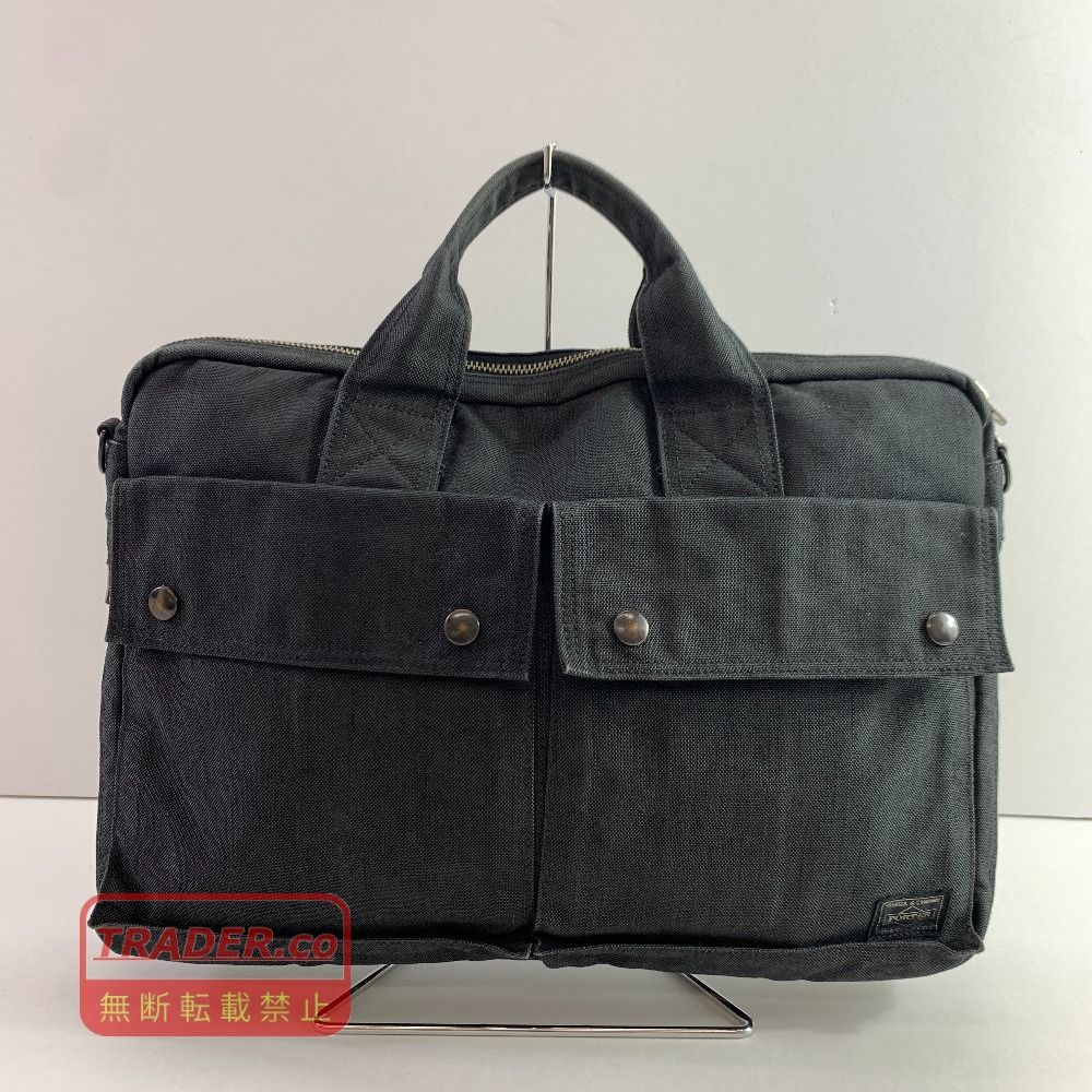 04w7104▽※【中古】吉田カバン PORTER バッグ ポーター 2WAYブリーフ 