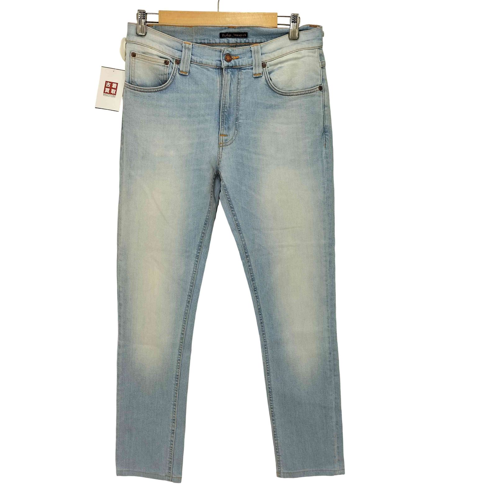 ヌーディージーンズ Nudie Jeans アイスブルーストレッチタイト 
