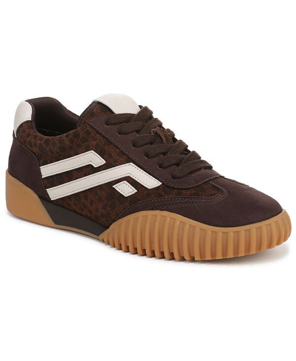 フランコサルト レディース シューズ スニーカー Franco Sarto Womens Flexa Sienna Round Toe Low Profile Sneakers Brown Speckled Print Suede ブラウン