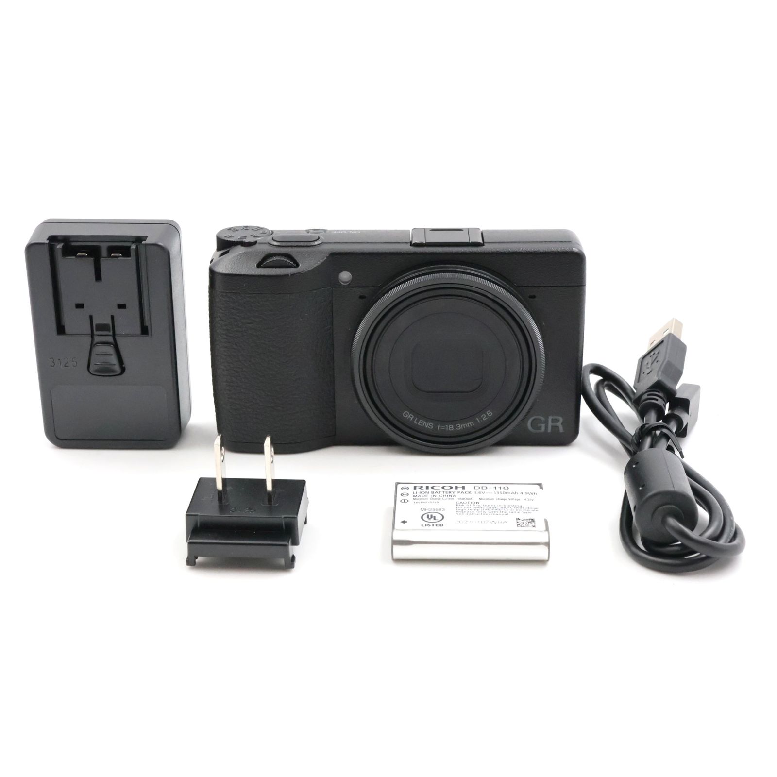 □シャッター数1725枚！極上品□ RICOH GR III コンパクトデジタル