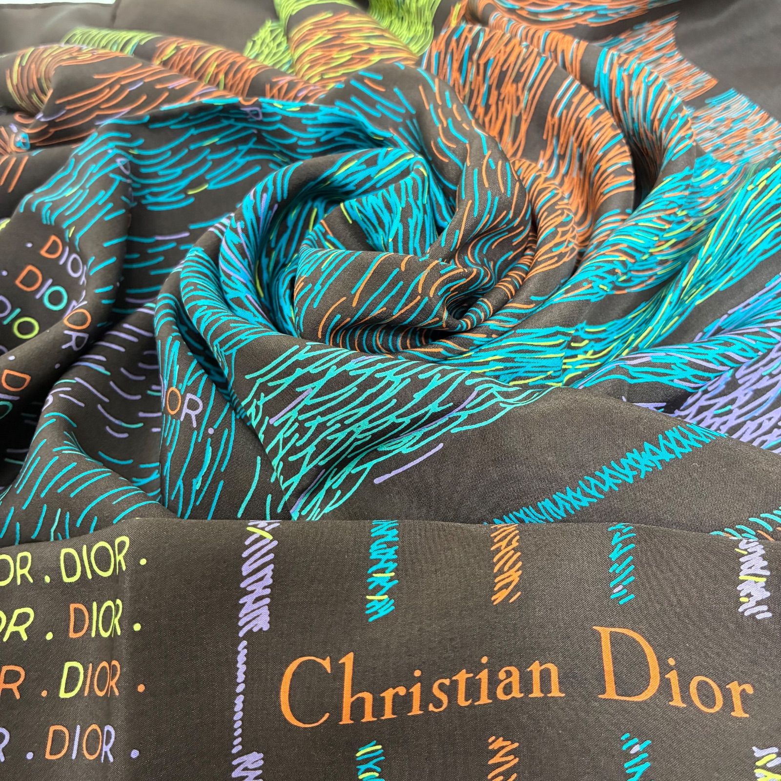 Christian Dior マルチカラースカーフ 楽天市場】クリスチャン