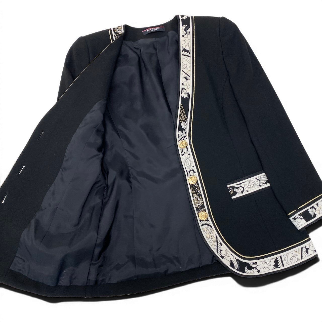 37e28 LEONARD FASHION レオナール セットアップ スカートスーツ ノー 