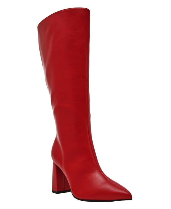 ワイルド ペアー レディース シューズ ブーツ・レインブーツ ヒール Wild Pair Womens Islah BlockHeel Dress Boots Regular Wide Calf and Extra Wide Calf Rouge Allure