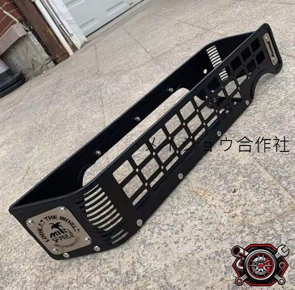 売れ筋新品 JB23ジムニー用 金属製 リアラゲッジ トランク バスケット 収納 内装パーツ ラック JB33 JB43 片側用cp528